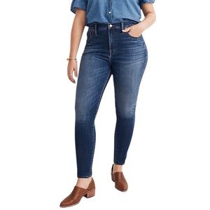 Madewell 10” high rise skinny jeans medium blue women’s 28 G7391